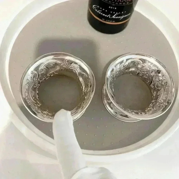 Sterling Silver Georgian Potato Rings (2) early 1900’s. - Picture 8 of 10